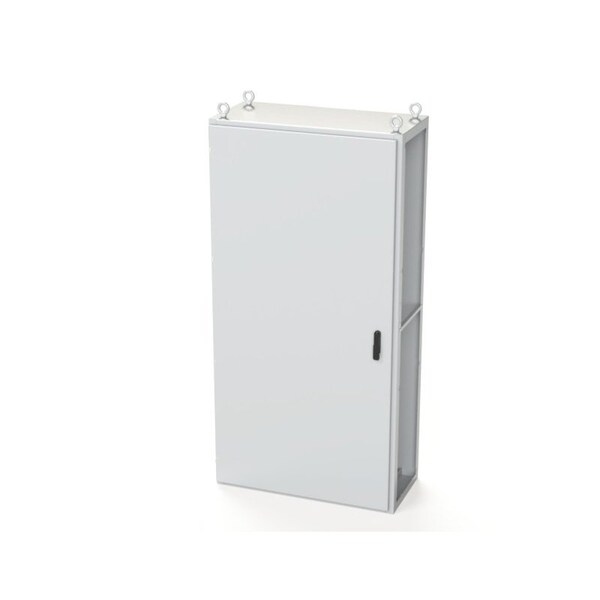 3 Point Latch with Padlock Swing Handle Electrical Enclosures, 78.74 in H, 18 in D, 39.37 in W